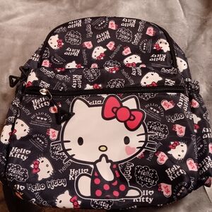 Hello Kitty Kids Backpack - Black and Pink